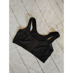 Black size large surgical sport bra 5/$25